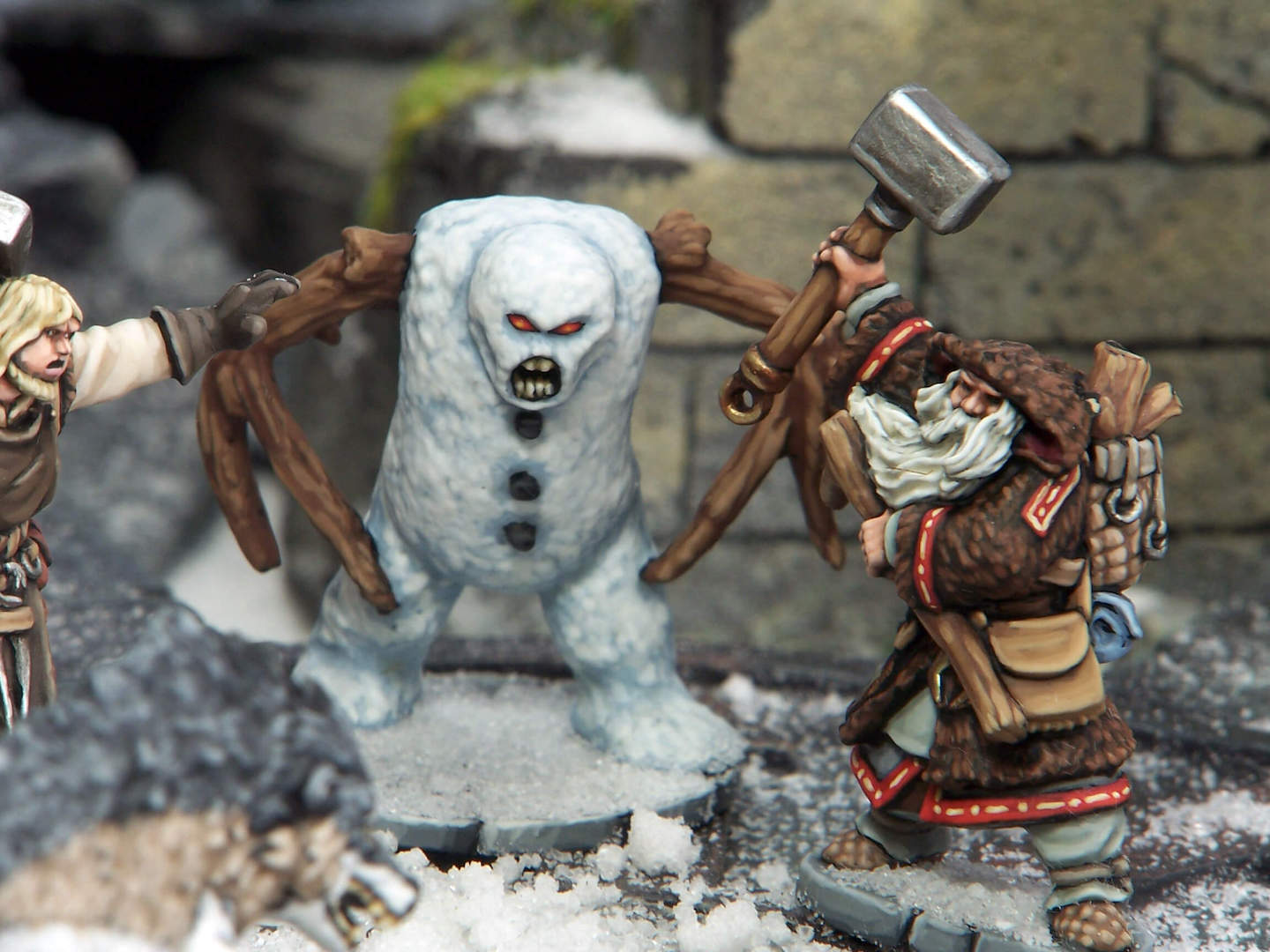What terrifying creatures await you in the frozen north of Frostgrave?